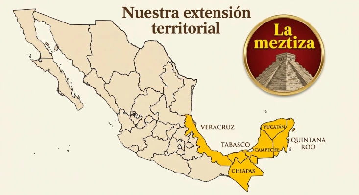 Ilustracion del alcance de nuestra distibucion en la republica.